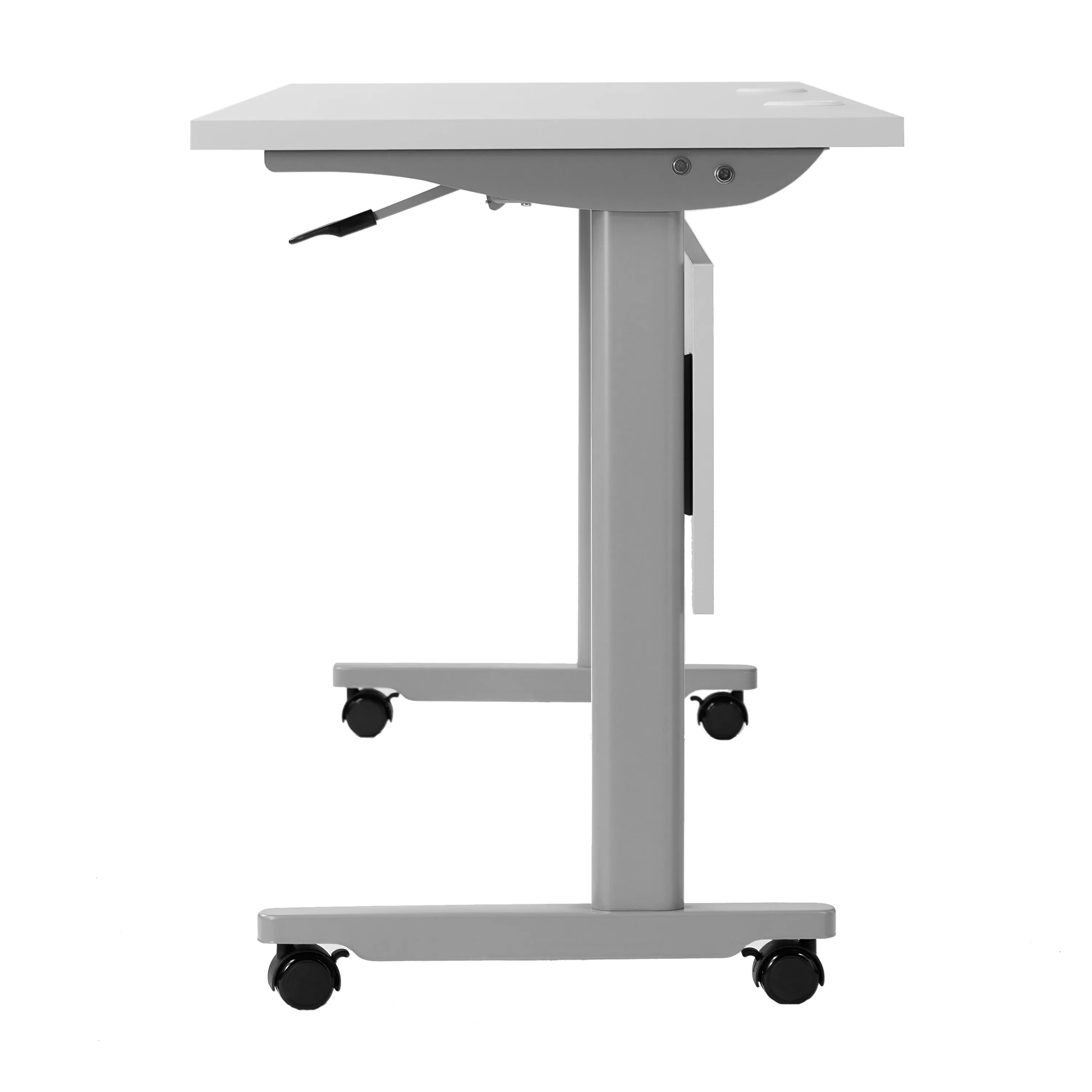 Palmer Commercial Grade Heavy-Duty Nesting Flip Training Table with T-Legs, Modesty Panel, Tabletop, and Frame