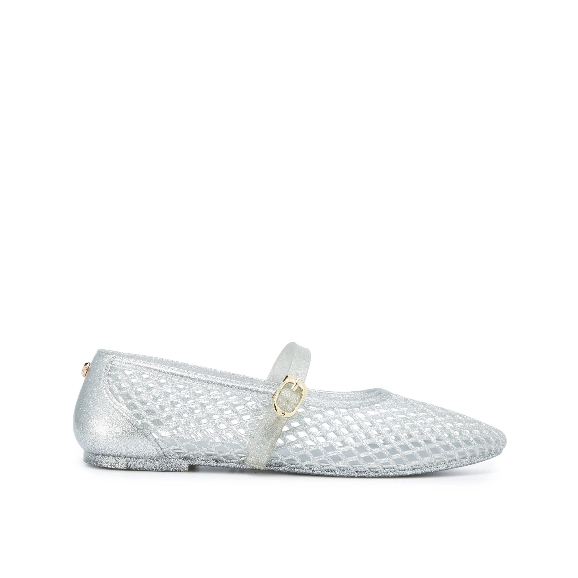 Pascal Flat Mary Janes Silver