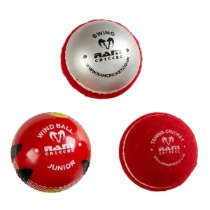 Ram Cricket Development Ball Set - Junior or Senior