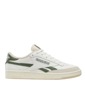 Reebok Men's Club C Revenge Vintage in Chalk/Breakaway Green/Tan