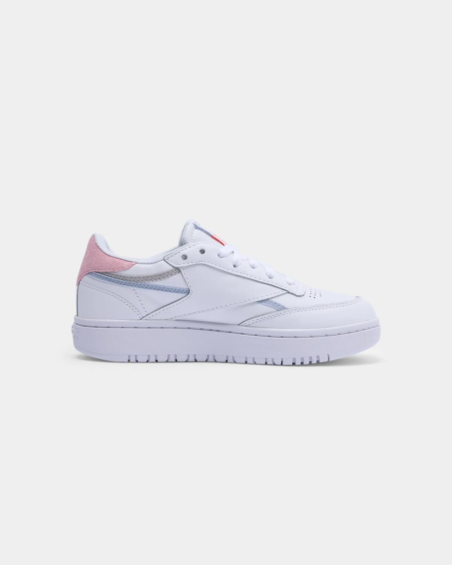 Reebok Women's Club C Double White/Grey/Orange