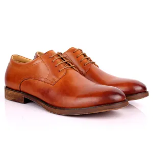 Rena Dulbecc Lace up Formal Superlative Shoe - Brown