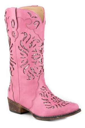 Roper Ladies Riley Glitz Snip Toe Boots Style 09-021-1566-3251