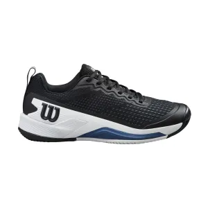 Rush Pro 4.5 Men's Tennis Shoe - Black / White / Ensign Blue