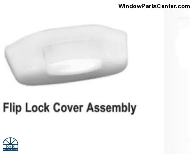 S1111FLC Roto Positive Action Locks Flip Lock Cover for Double Hung, Single Hung  and Horizontal Slider Window