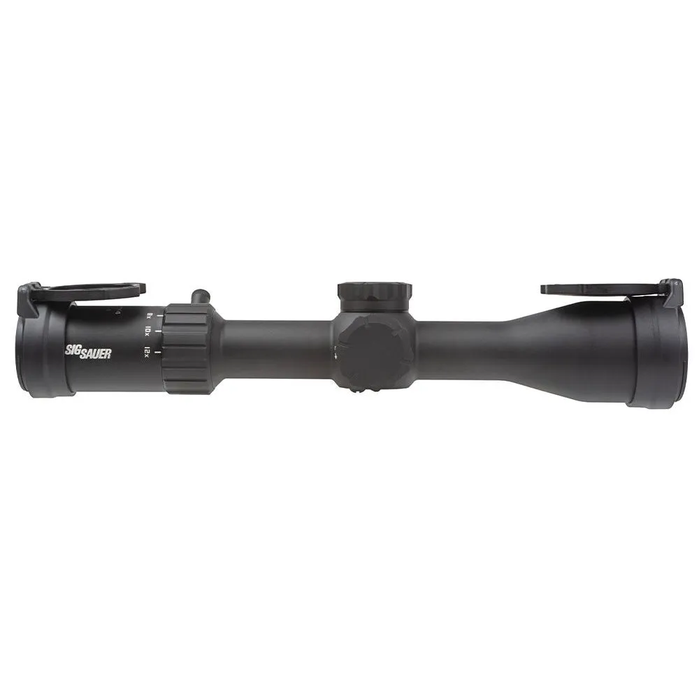 Sig Sauer Whiskey4 12X44mm SFP Low Profile Rifle Scope