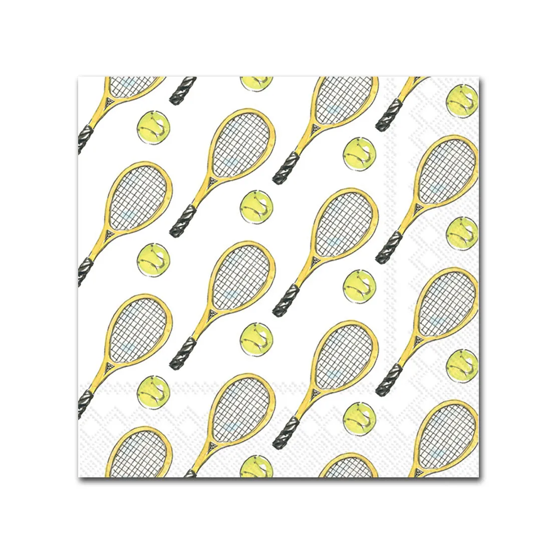 Tennis All Day Paper Beverage Napkins