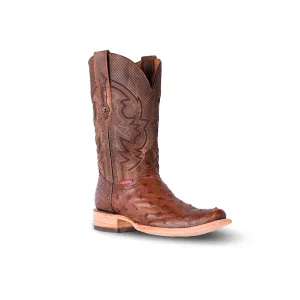 Texas Country Exotic Boot Ostrich Tabaco AV201