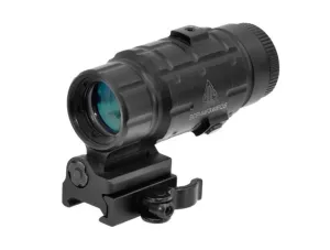 UTG 3x Magnifier w/ Flip-to-Side QD Mount - W/E Adjustable