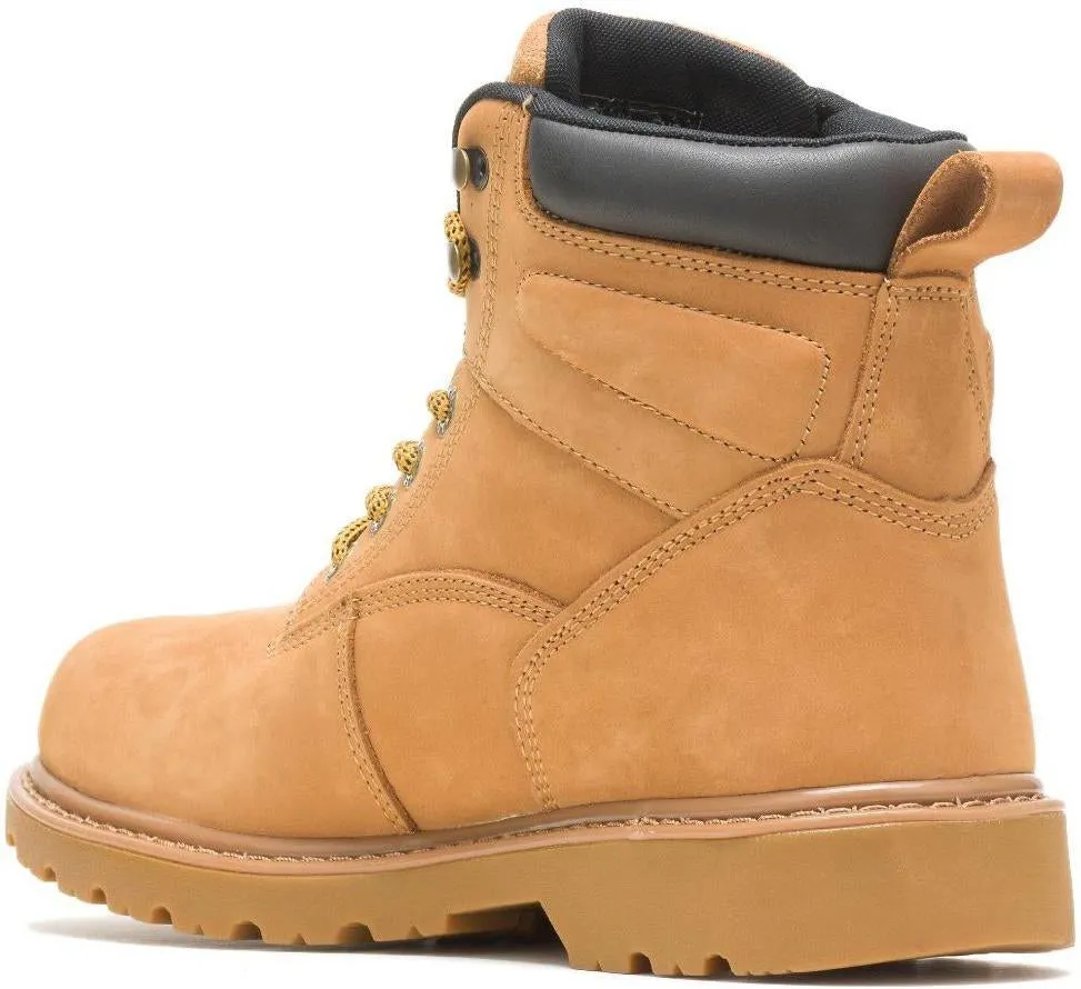 Wolverine Men's 6" Floorhand WP Steel Toe Work Boot - Wheat- W10632