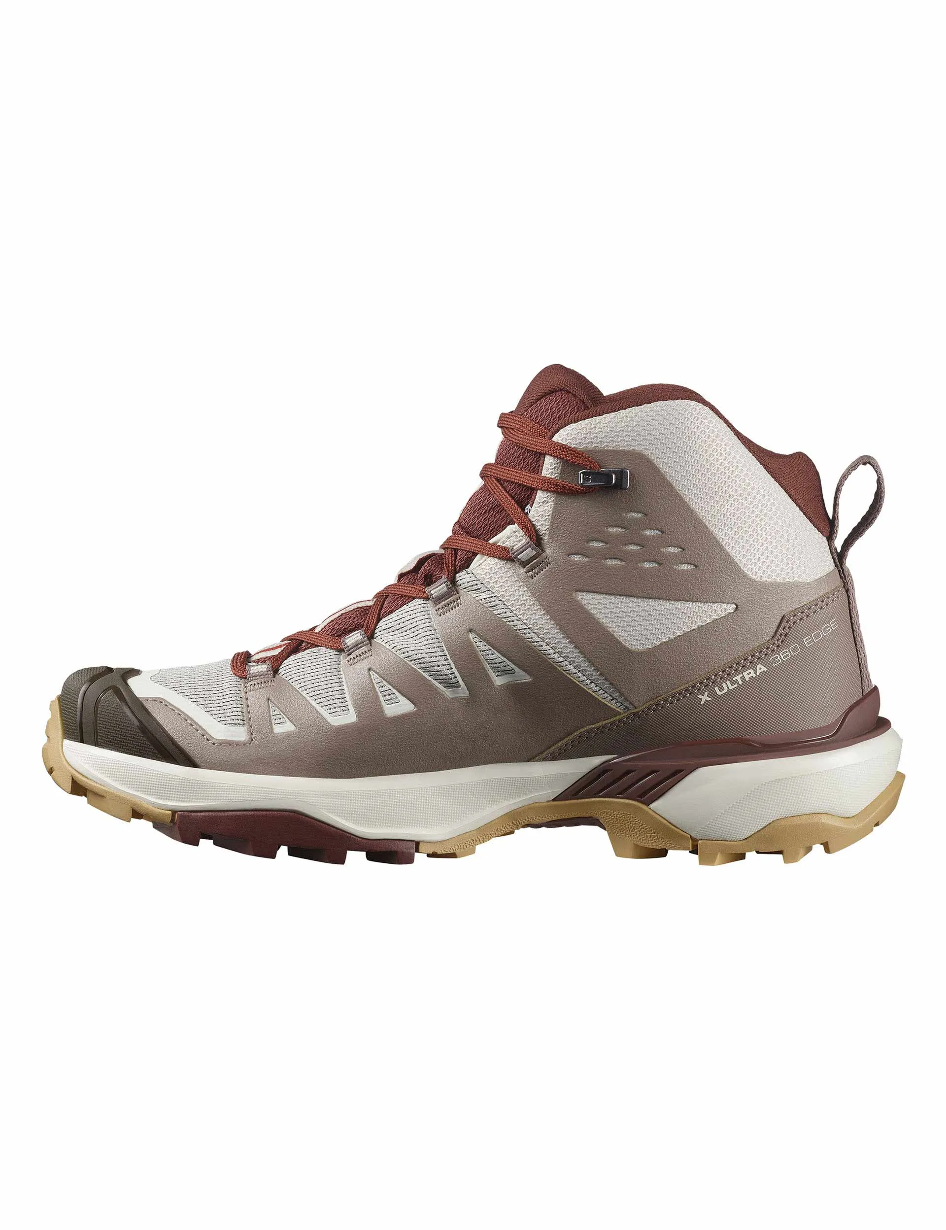 X Ultra 360 Edge Mid Gore-Tex - Silver Cloud/Iron/Rum Raisin